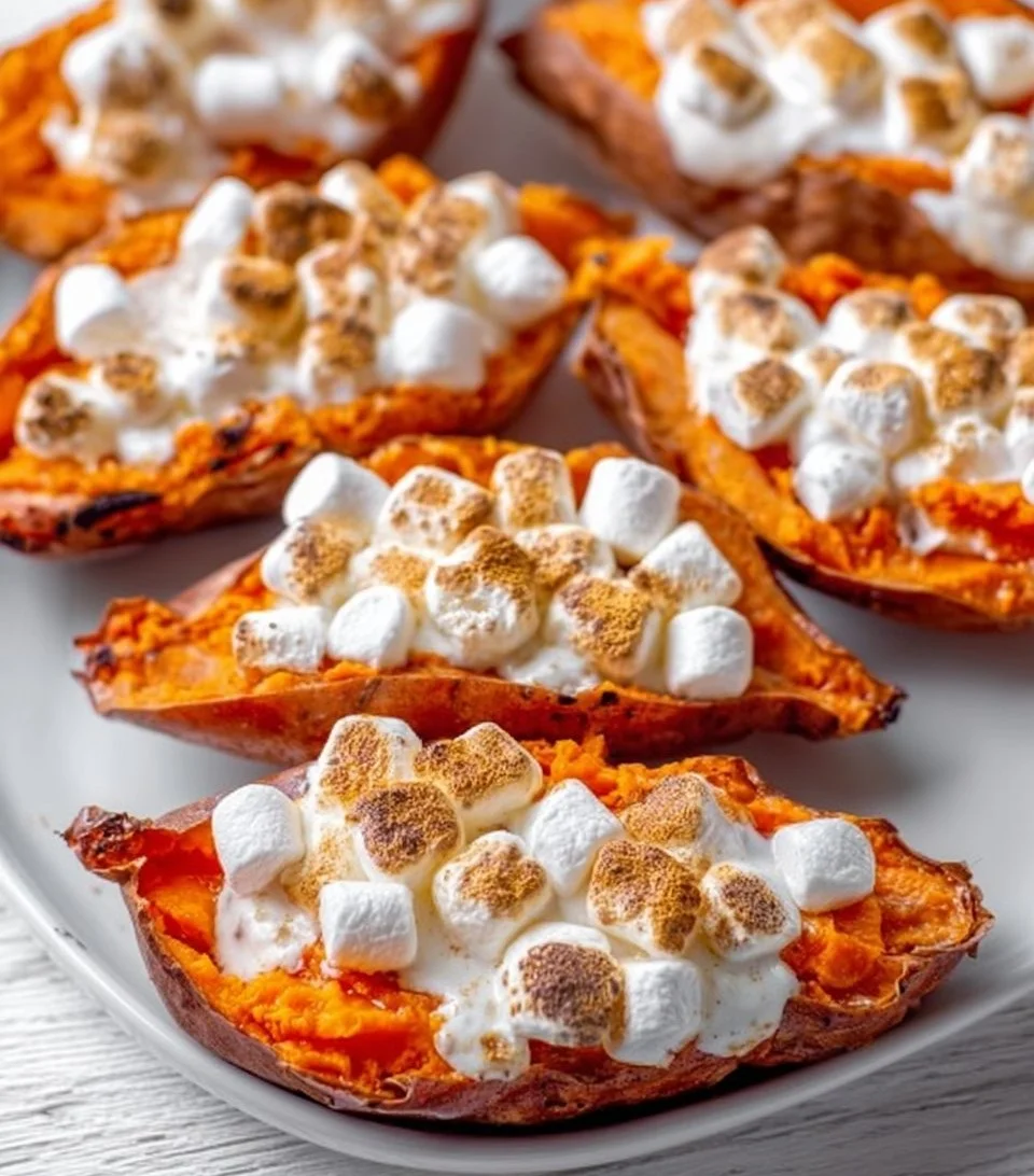 Double Baked Sweet Potatoes