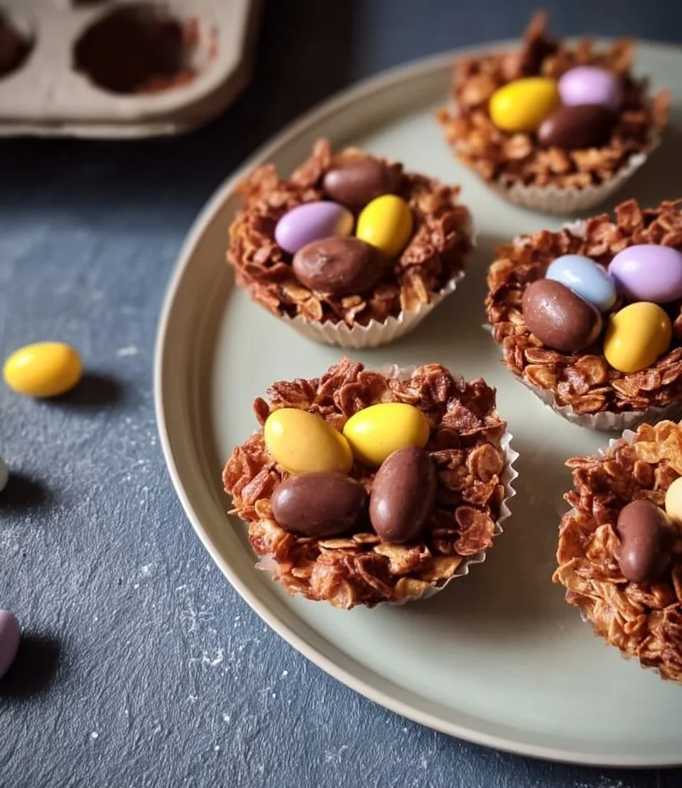 Easy Easter Cornflake Cakes