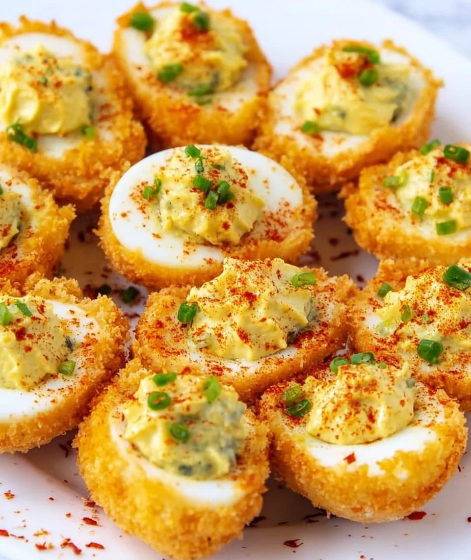 Fried Deviled Eggs
