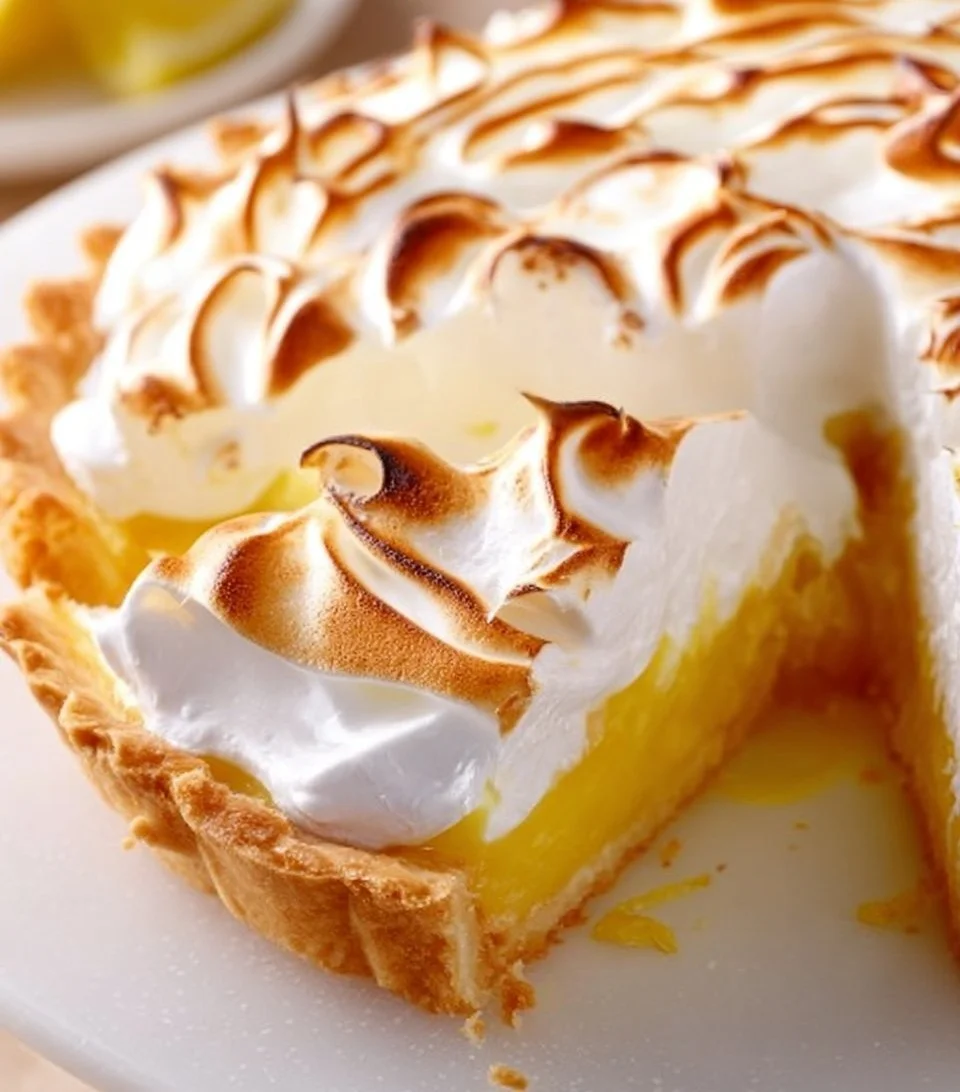 Homemade Lemon Meringue Tart