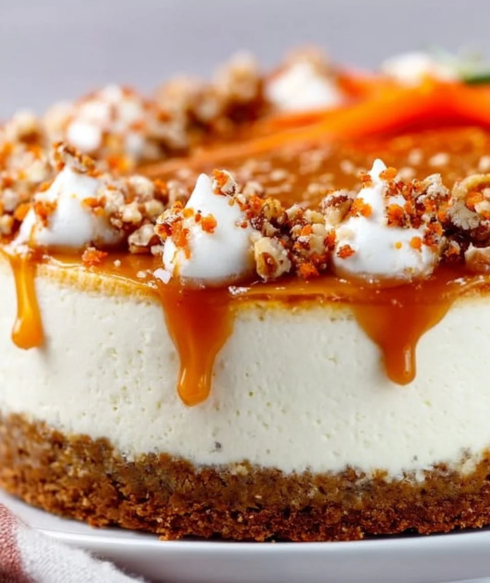 Instant Pot Carrot Cake Cheesecake