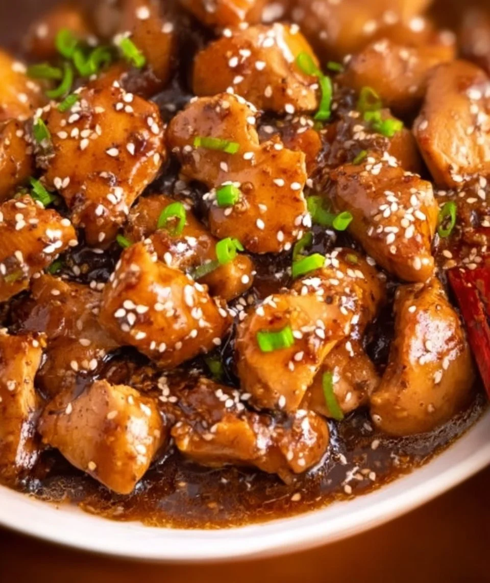 Instant Pot Garlic Sesame Chicken