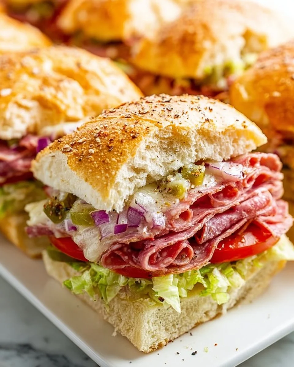 Italian Grinder Sandwich