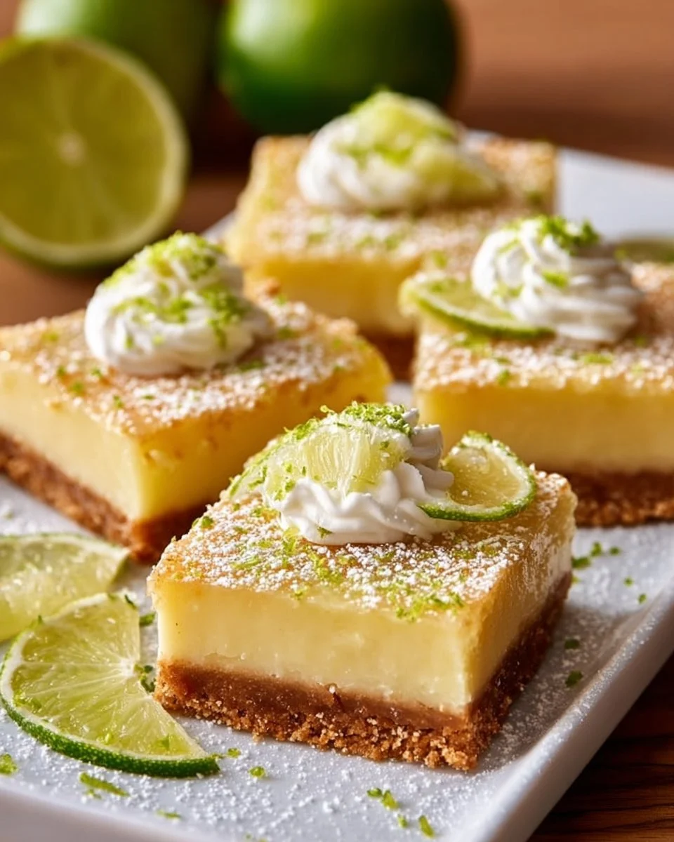 Key Lime Pie Bars
