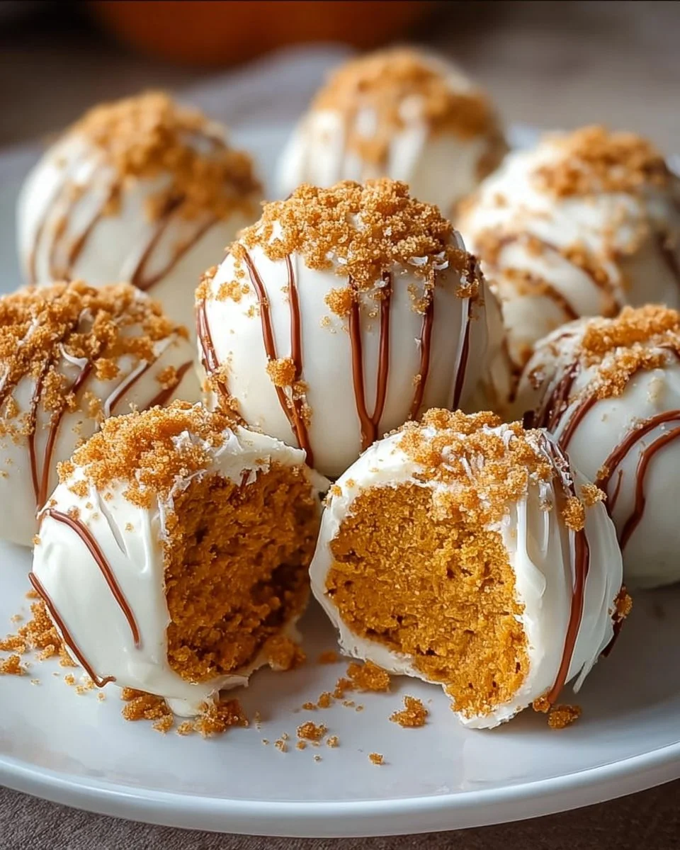 No-Bake Pumpkin Cheesecake Balls