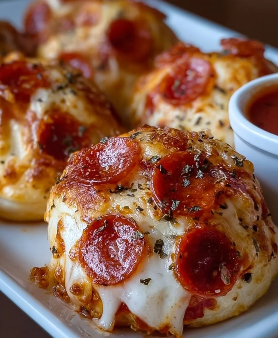Pepperoni Pizza Bombs