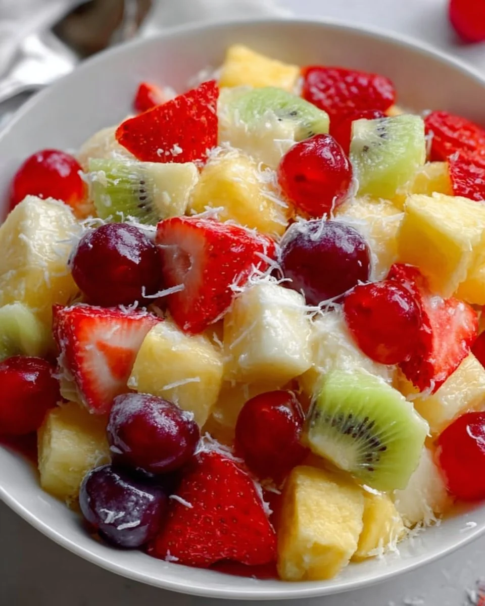 Pina Colada Fruit Salad
