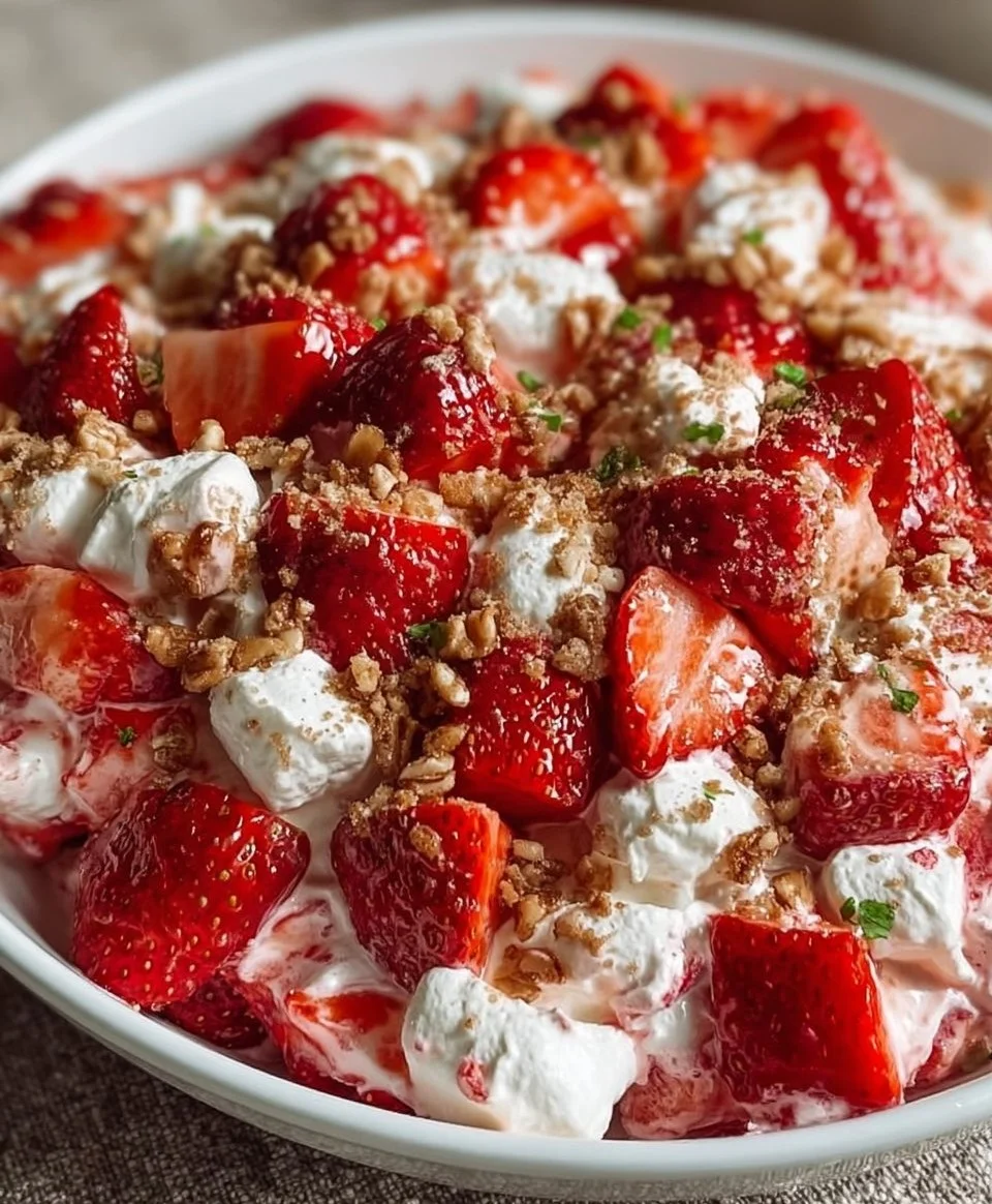 Strawberry Crackle Salad