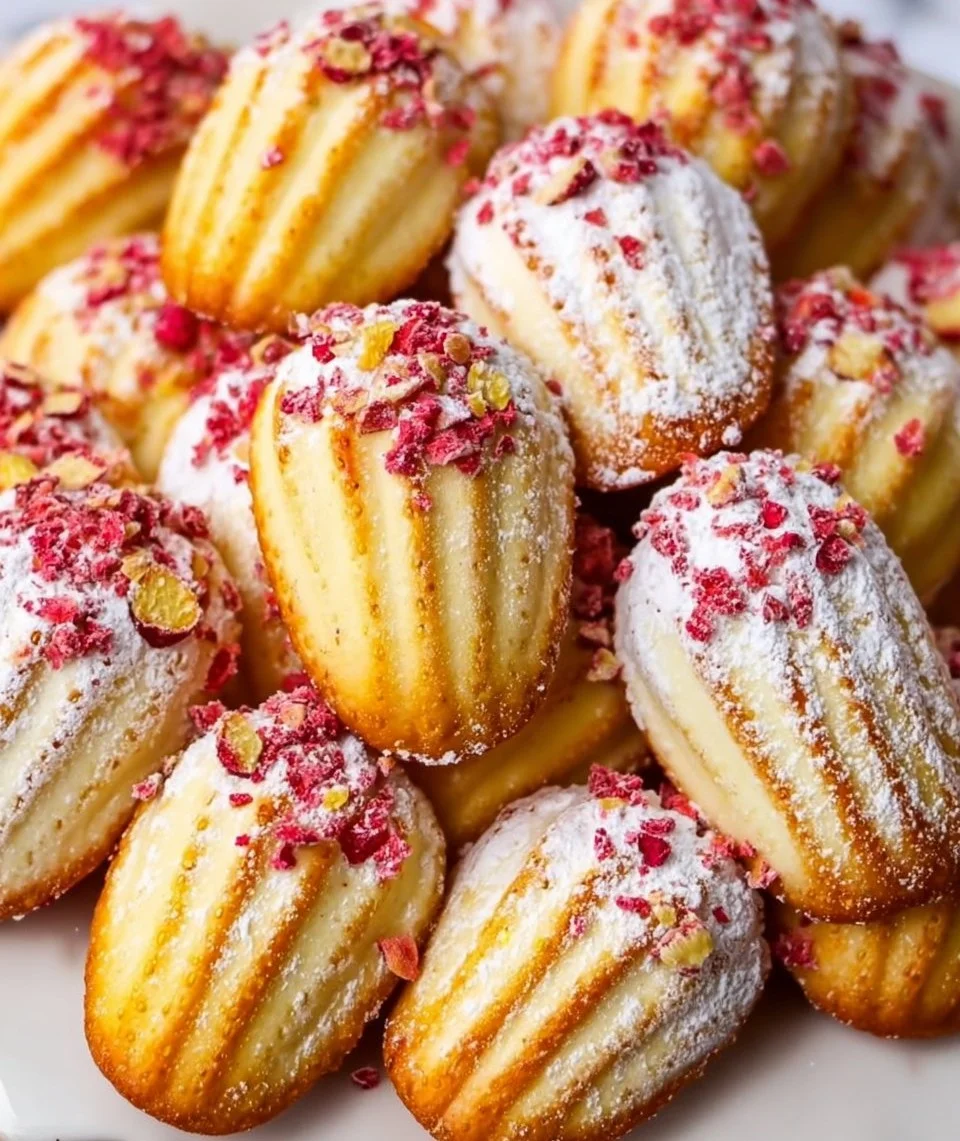 Strawberry Madeleines