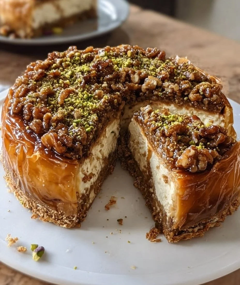 Decadent Baklava Cheesecake