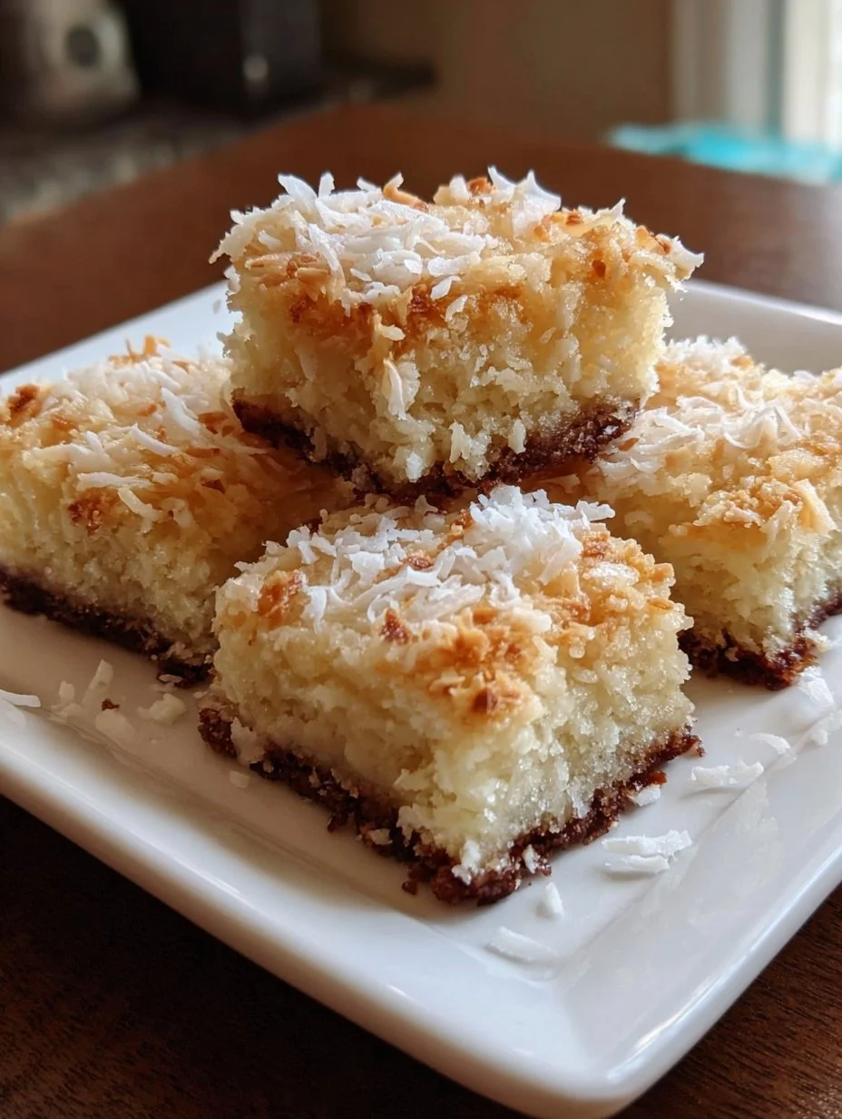 Easy Coconut Dream Bars