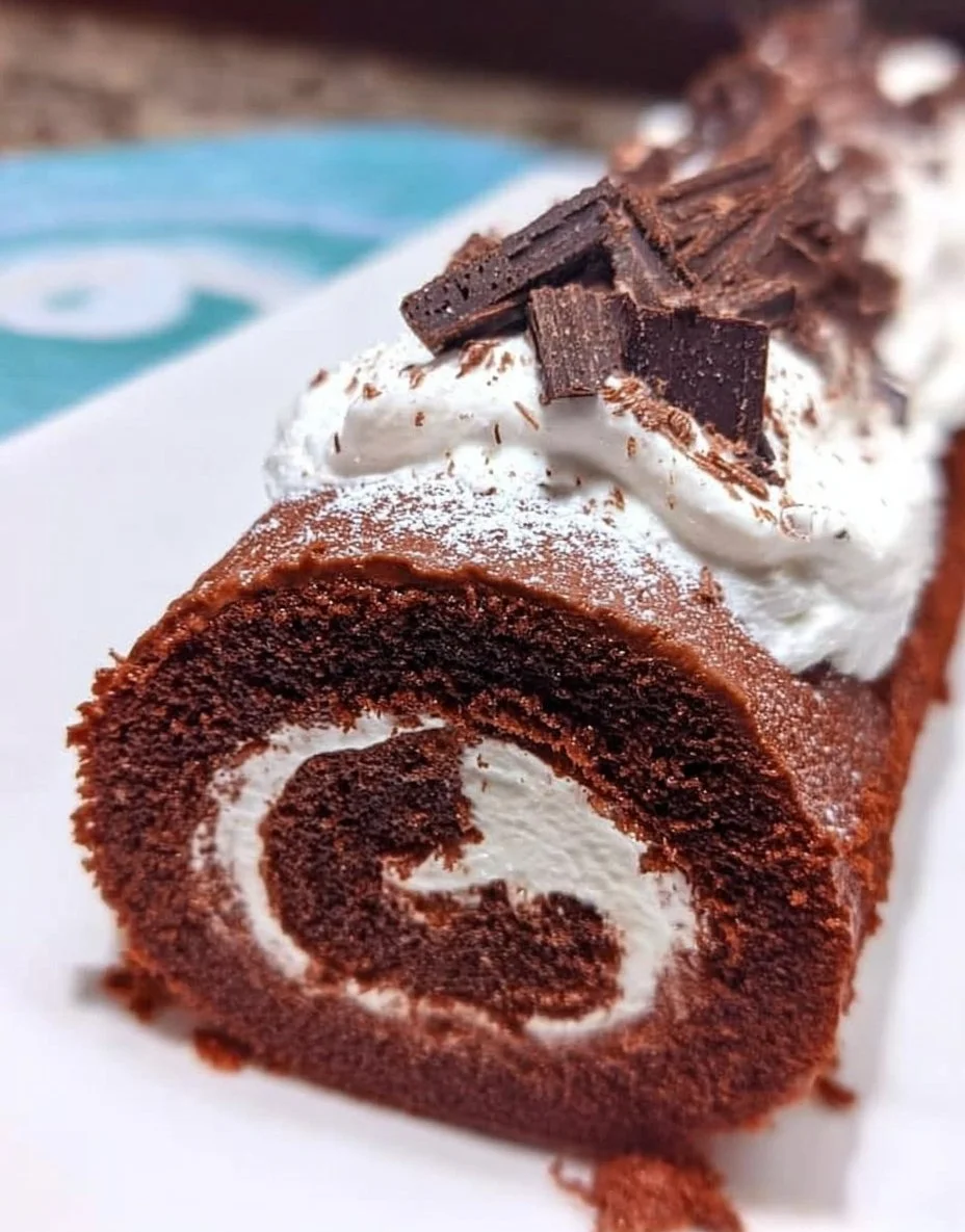 French Silk Cake Roll