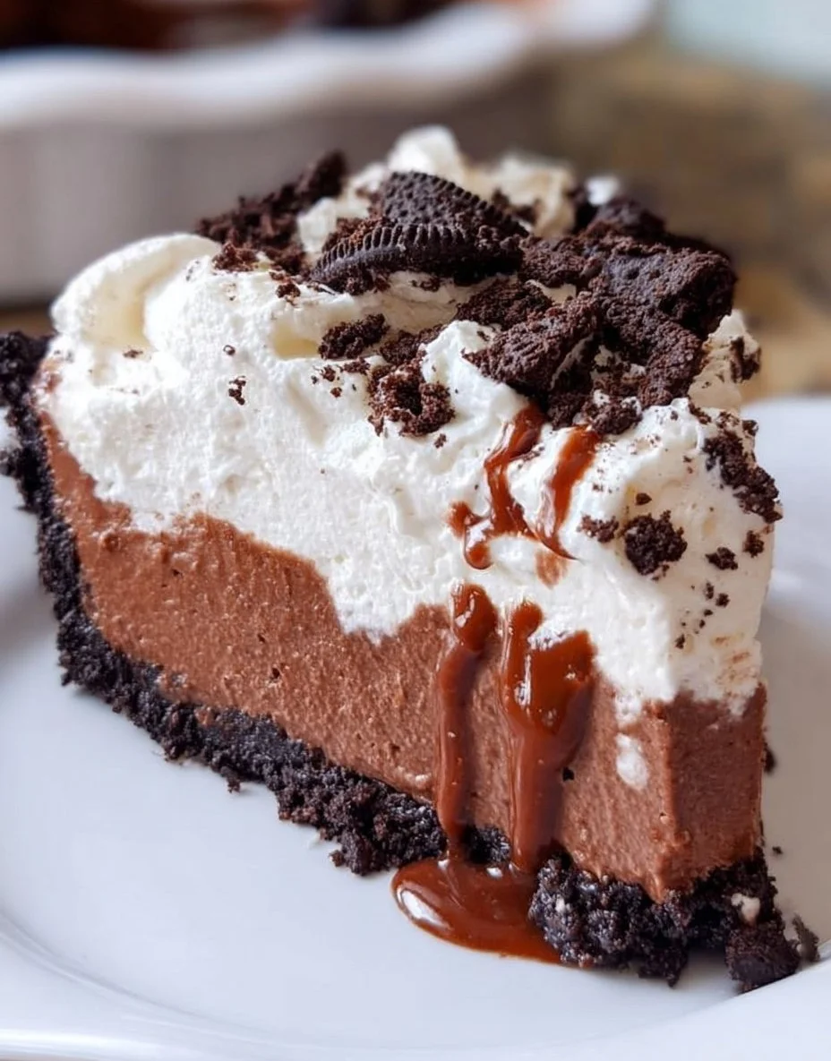 No Bake Chocolate Pie