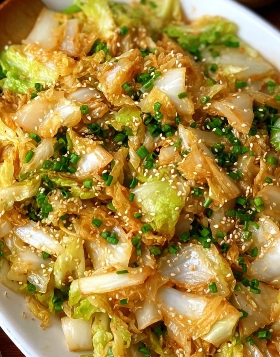 Sautéed Napa Cabbage