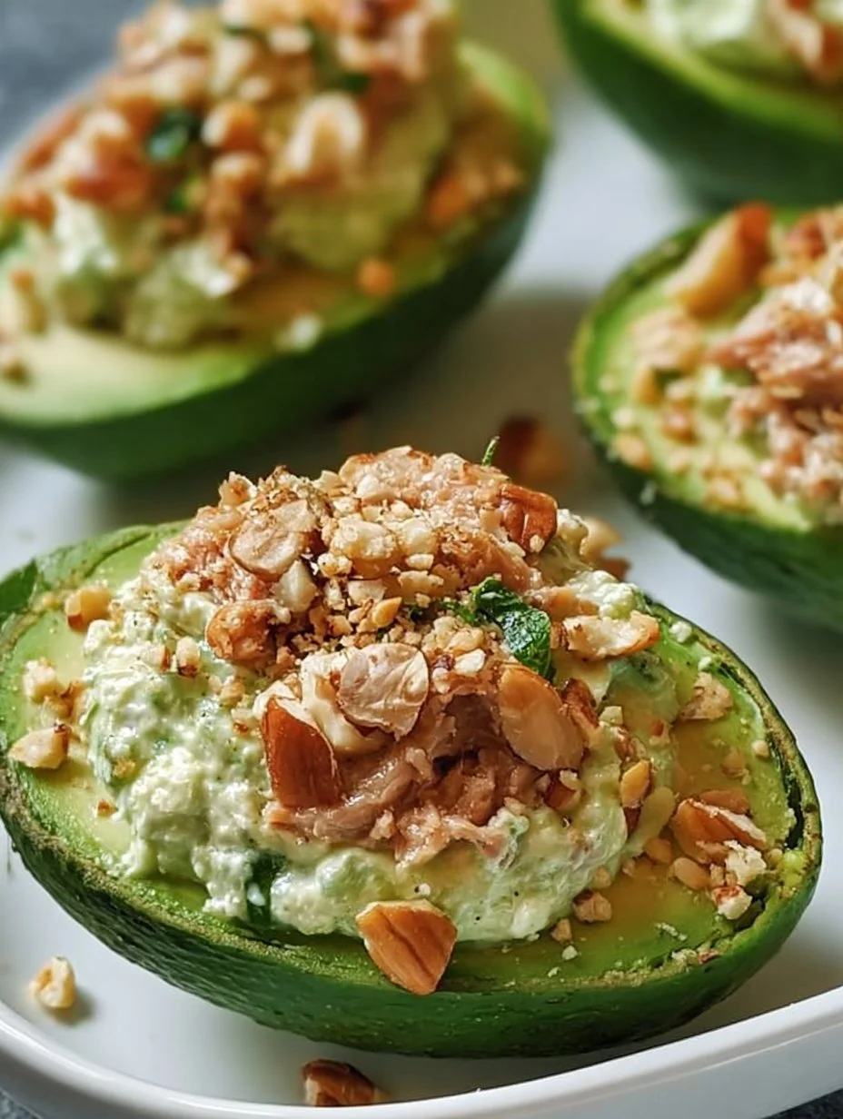 Avocat farci au thon