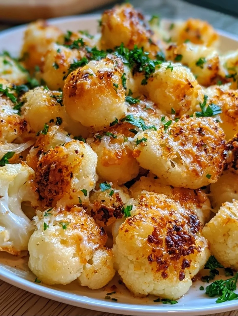 Chou-fleur rôti au parmesan