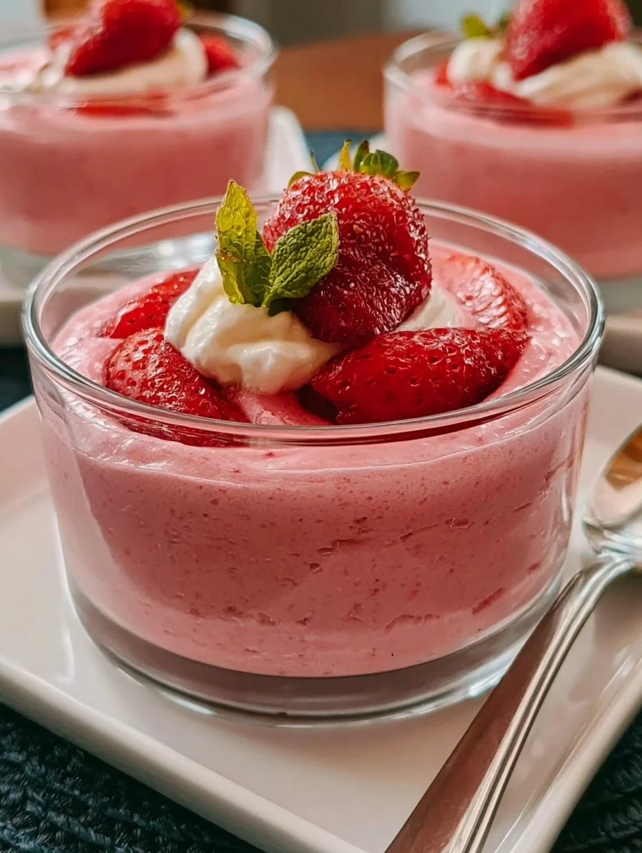 Mousse de Fraise