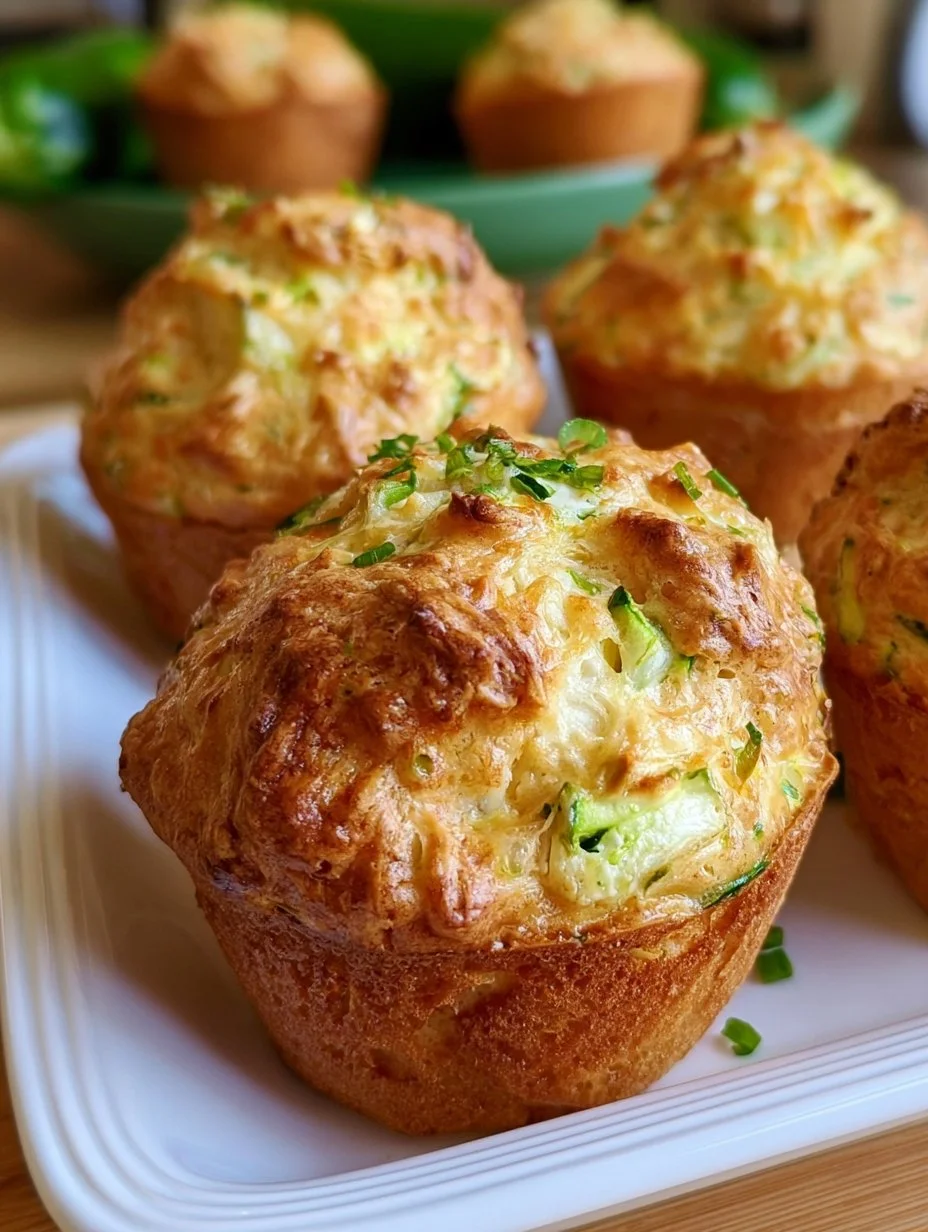 Muffins aux courgettes et à l’érable