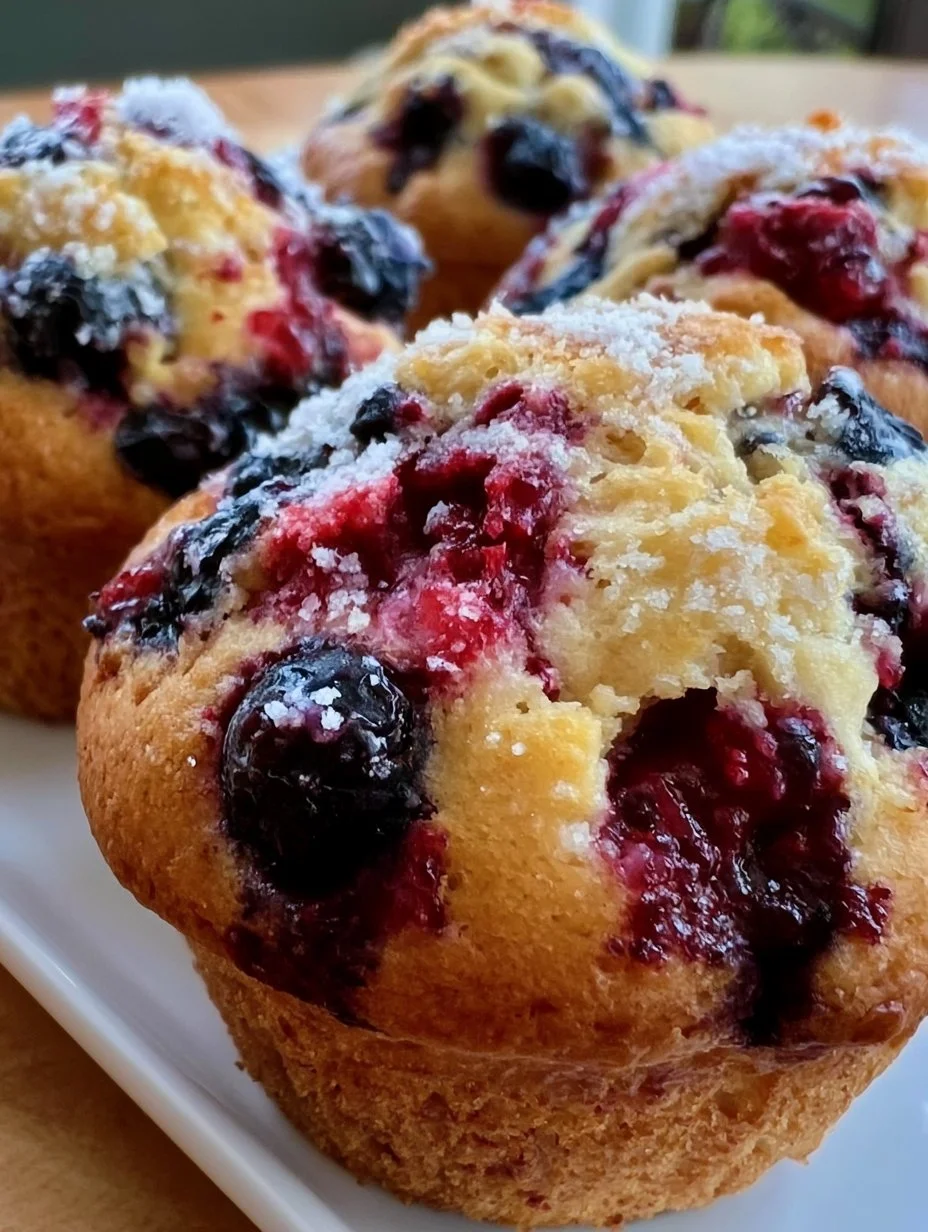Muffins explosion de fruits