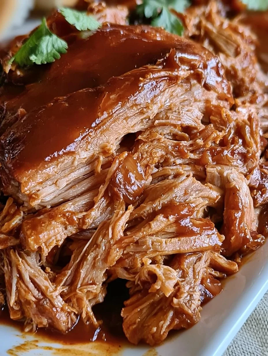 Porc effiloché barbecue