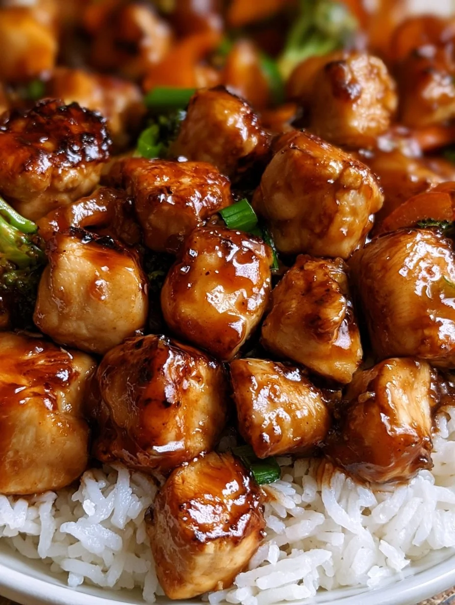 Poulet sauté à la Général Tao