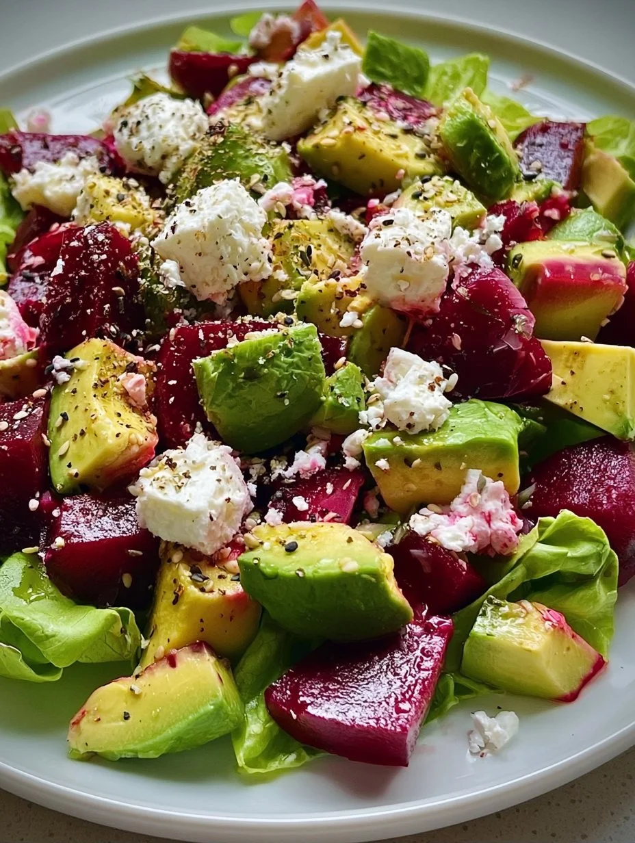 Salade Betteraves Avocat Feta