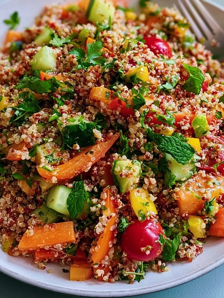 Salade quinoa végétale