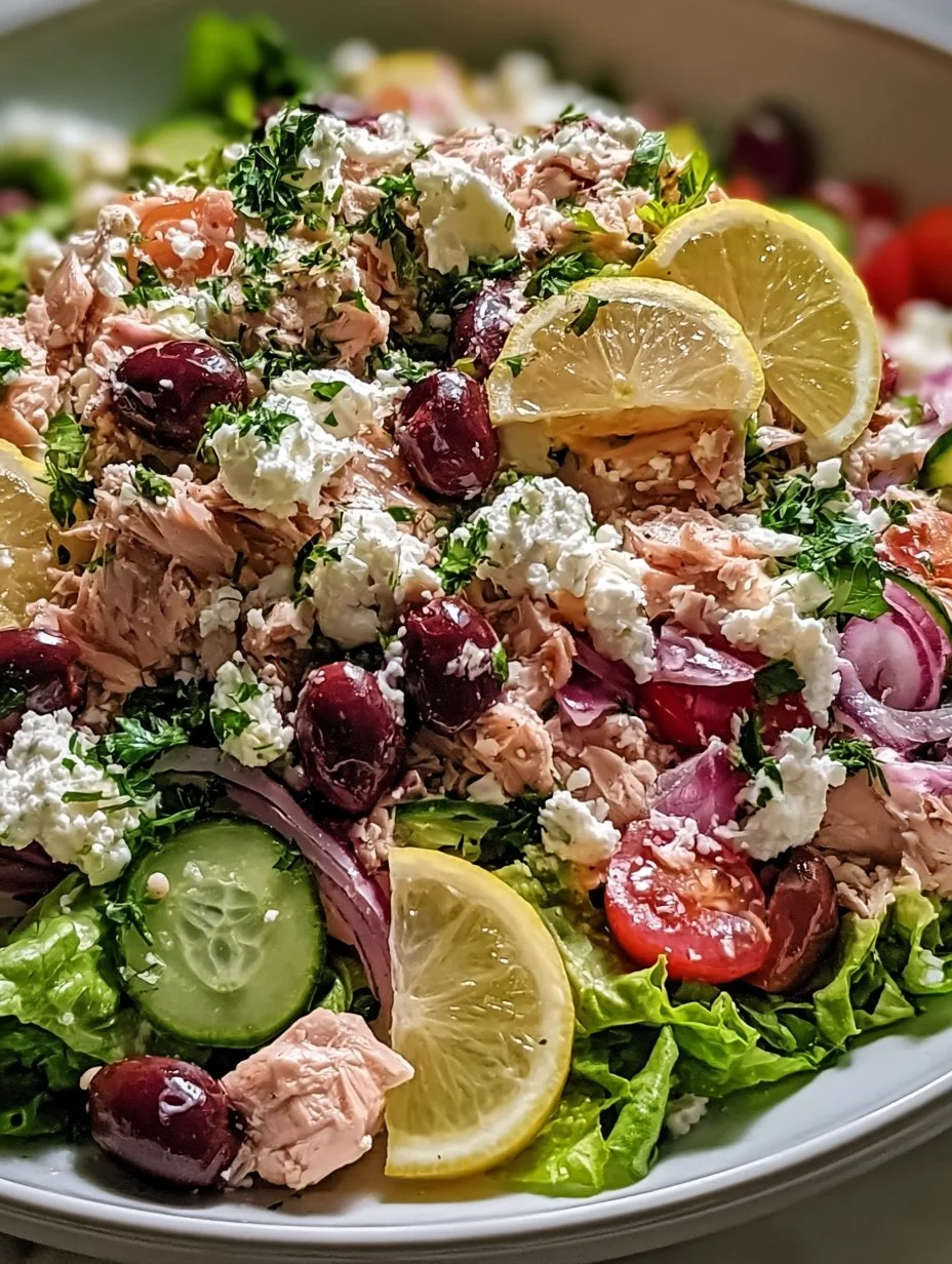 Salade thon méditerranéenne