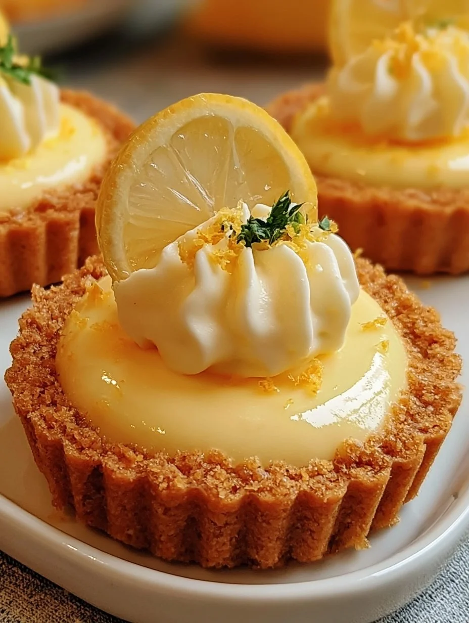 Tartelette citron spéculoos